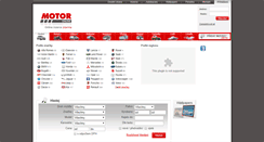 Desktop Screenshot of motoronline.cz