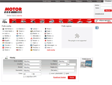 Tablet Screenshot of motoronline.cz